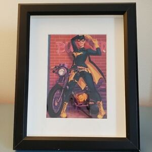 Nerdy Pin-Up Art (1950s style, Star Wars, Bat girl, Batman) Frames Included